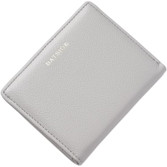 Women Small Slim Minimalist Leather Bifold Trifold Wallets