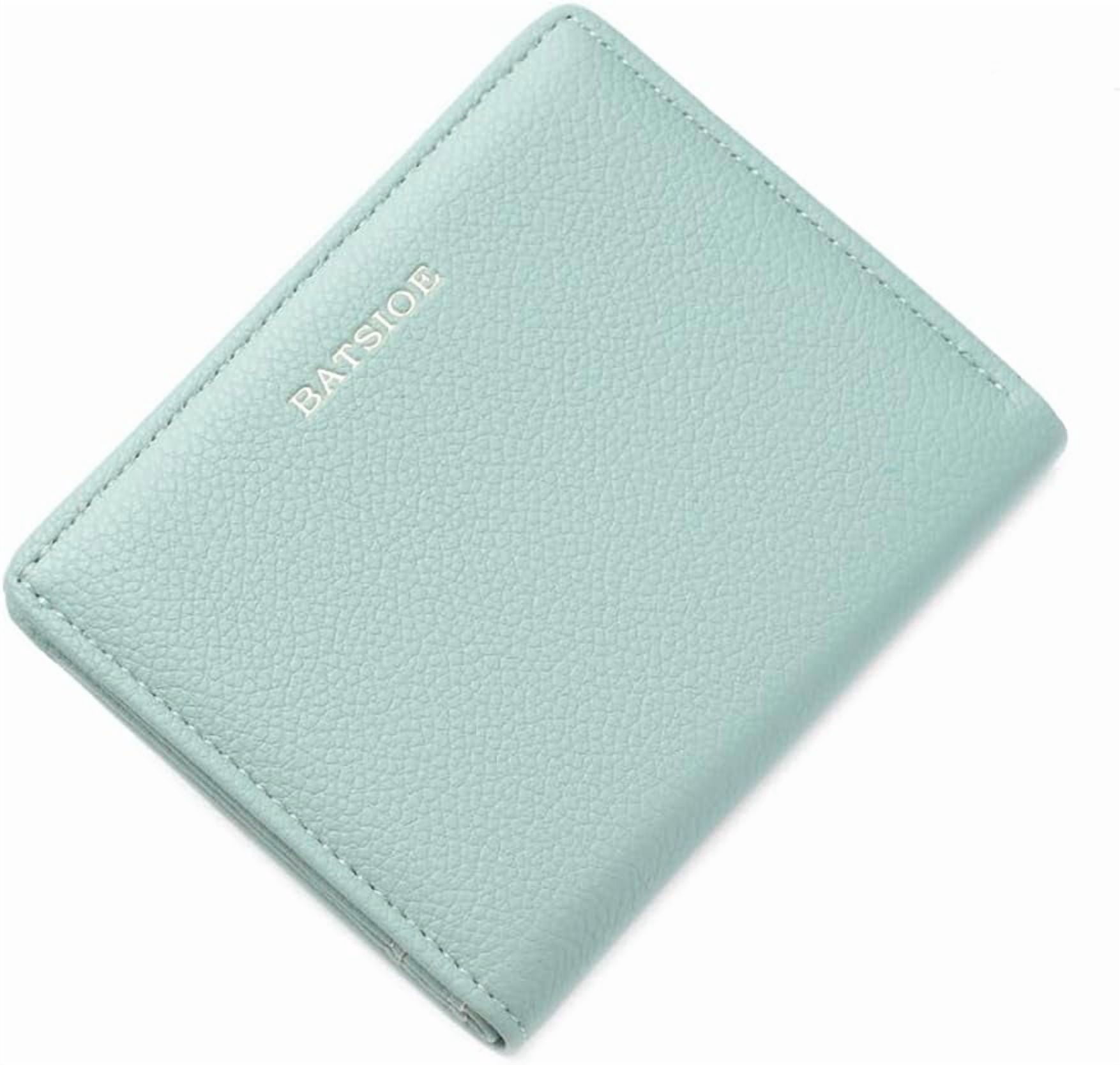 Women Small Slim Minimalist Leather Bifold Trifold Wallets - Walmart.com