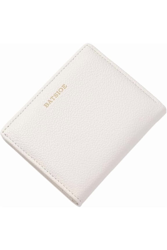 Women Small Slim Minimalist Leather Bifold Trifold Wallets