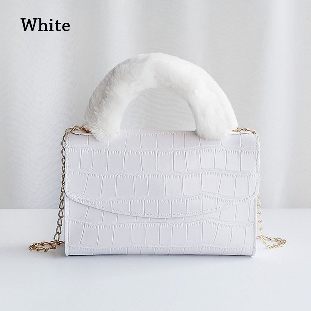 Lacel Urwebin Small Crossbody Bags for Women Stylish Designer Purses White Messenger Bags Coin Purse Including 2 Size Bag