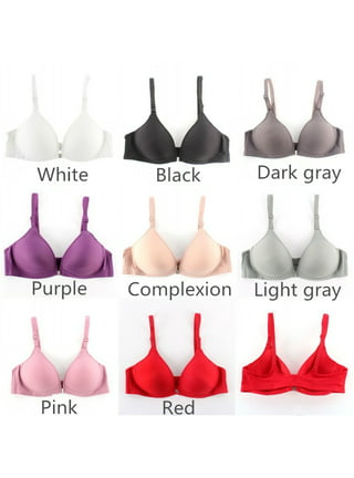 Women Floral Lace Bra Front Closure 5d Shaping Push up Seamless no Trace  Beauty Back Sports Comfy Bra 