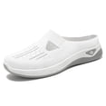 thumbnail image 1 of Women Sneakers, Walking Shoes, Orthopedic Walking Shoes for Women,2026 New Orthowalkway Womens Shoes,Woven Orthopedic Breathable Walking Sneaker Non-Slip Arch Support Slip On Shoes, White 7.5, 1 of 5