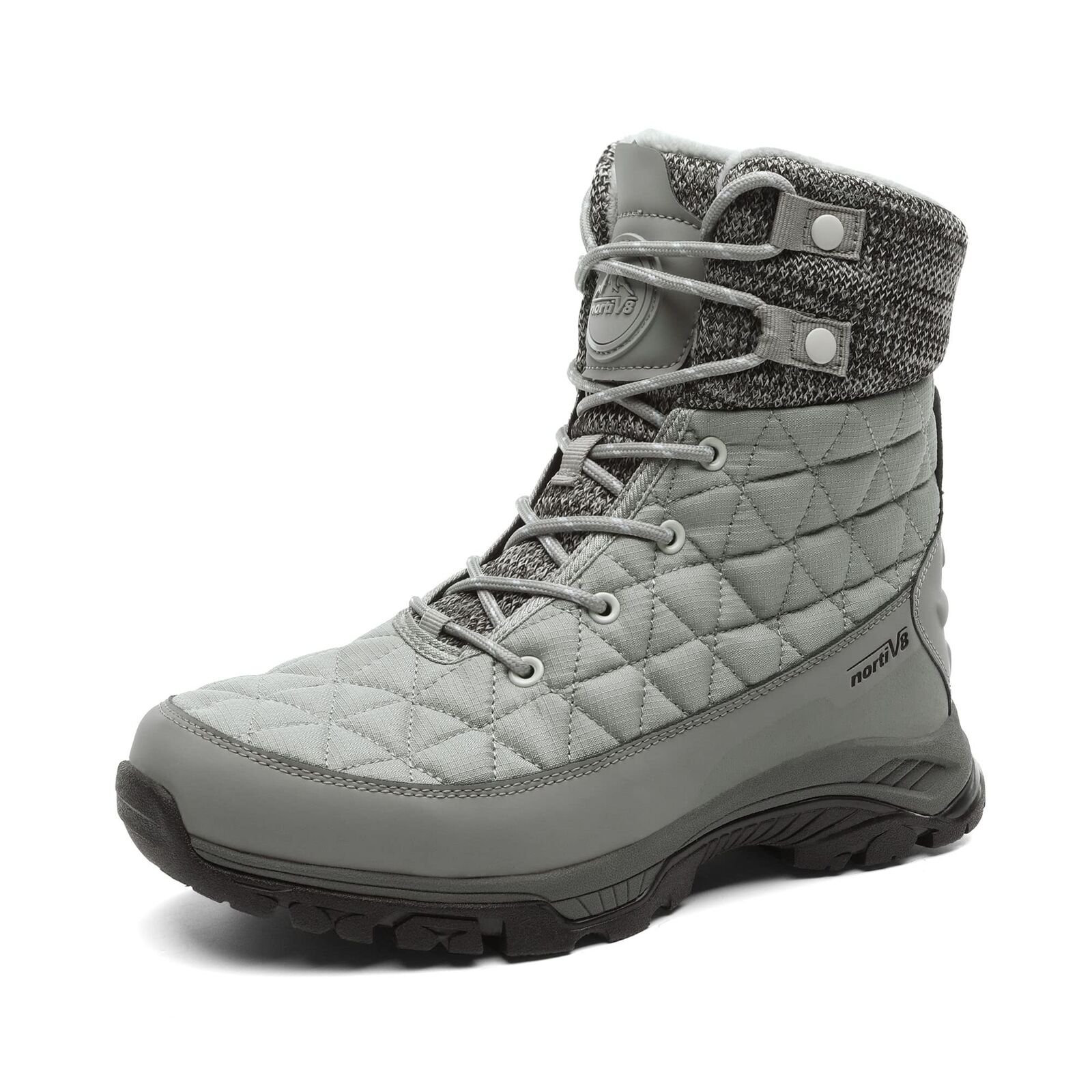 Women Snow Boots Faux Fur Lining Insulated Waterproof Hiking Boots 511