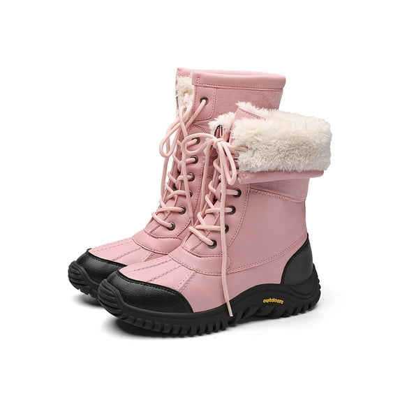 Women Snow Boots Women Fashionable Snow Boots Winter Warm Shoes Outdoors Snow Boots High Top large Size Casual Snow Boots