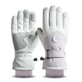 thumbnail image 1 of Women Snow Gloves, Windproof Warm Waterproof Skiing Gloves, Touch Screen Gloves for Women Girls, 1 of 3