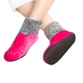 thumbnail image 1 of Women Socks Fall Winter Warm Fuzzy Socks Non Grip Stretch Slippers In Gift Box for Hospital Nursing Home Fun Socks for Women, 1 of 2