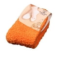 thumbnail image 1 of Women Socks Home Soft Bed Floor Fluffy Warm Winter Pure Color Cozy Socks, 1 of 2