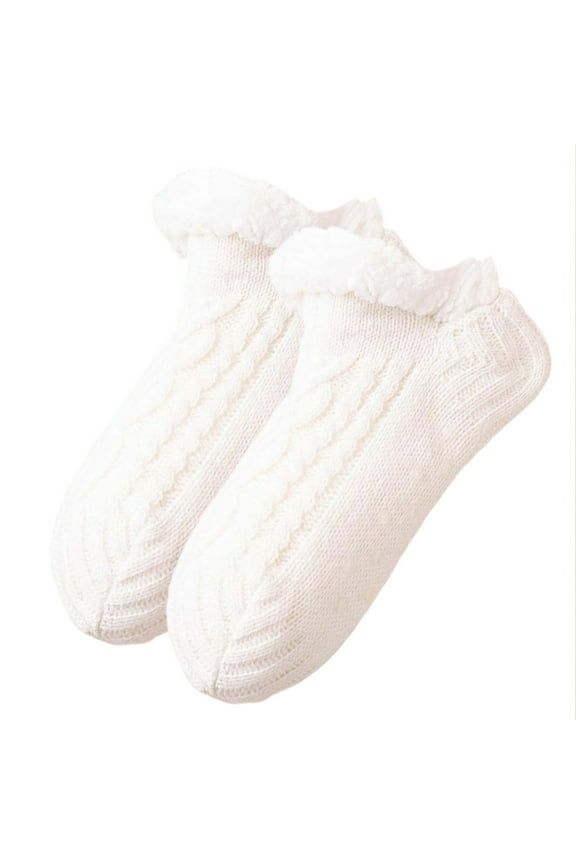 Women Socks Slipper Socks with Grippers Fuzzy Socks Non Bottoms Cozy Warm House Slippers Funny Socks for Women