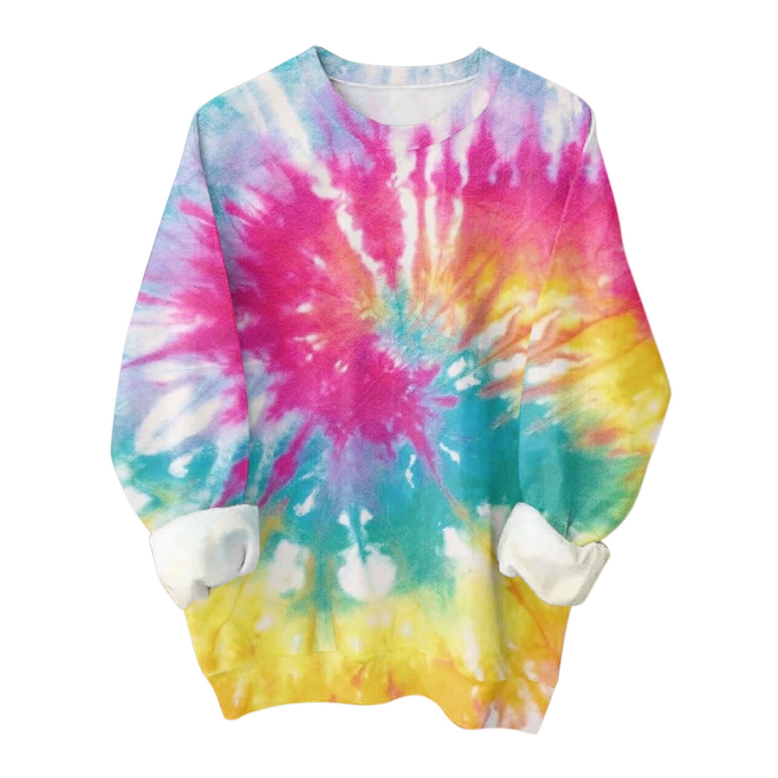Cozy tie dye sweatshirt hotsell