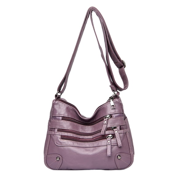 Women Soft Layer Shoulder Bag Classic Crossbody Handbag Purse Designer