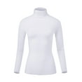 thumbnail image 1 of Women Soft Long sleeve Lightweight Turtleneck Top, 1 of 5