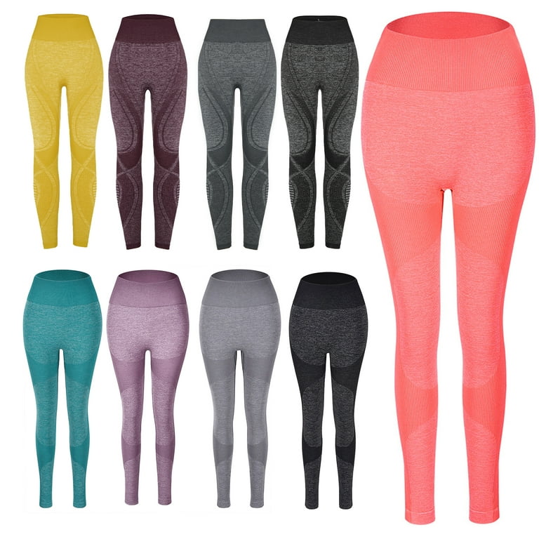 Womens Full Length Cotton Leggings With Elasticated Waist All Sizes And  Colors