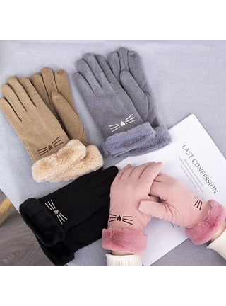 CHSDCSI Female Mittens Guantes Mujer High Quality Fashion Suede