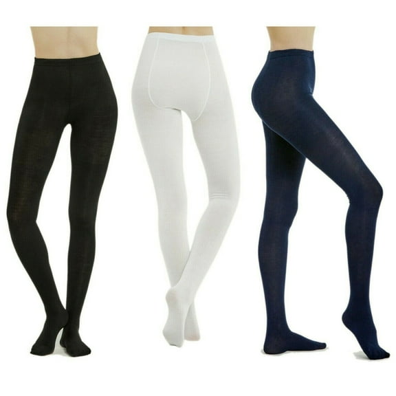 Women Soft Winter Footed Warm Tights Thick Opaque Stockings Pantyhose