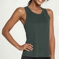 thumbnail image 1 of Women Solid Sports Vest Back Pleated Drawstring Yoga Top L Shaped Sports Vest Atmosphere Top Fitted Shirt Women Top Women Base Shirt Fitted Top Women Camisole Stretchy Cam Fashion Womens Top, 1 of 5