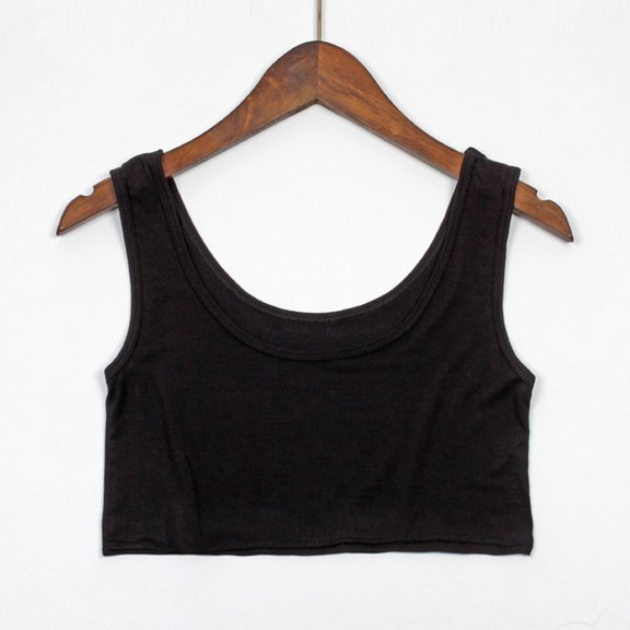 Women Solid Tank Tops Strap Slim Fitness Sleeveless Vest Short Crop Tops Tank Beaded Womens Top Mesh Top Shirt Sleeveless 34b Shelf Bra 4x Tops for Women plus Size 2 X Tops Women Sleeveless Top Long