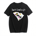 thumbnail image 1 of Women South Carolina Girl Shirt I Love South Carolina Home Gift T-Shirt, 1 of 4