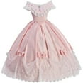 thumbnail image 1 of Women Southern Belle Renaissance Dress Pink Victorian 1860s Civil War Wedding Dress Rococo Ball Gown, 1 of 6