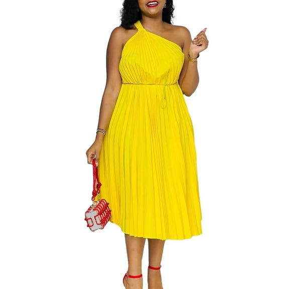 Women Spaghetti Strap Midi Satin Dresses Hollow Dress Solid Split Maxi Dress