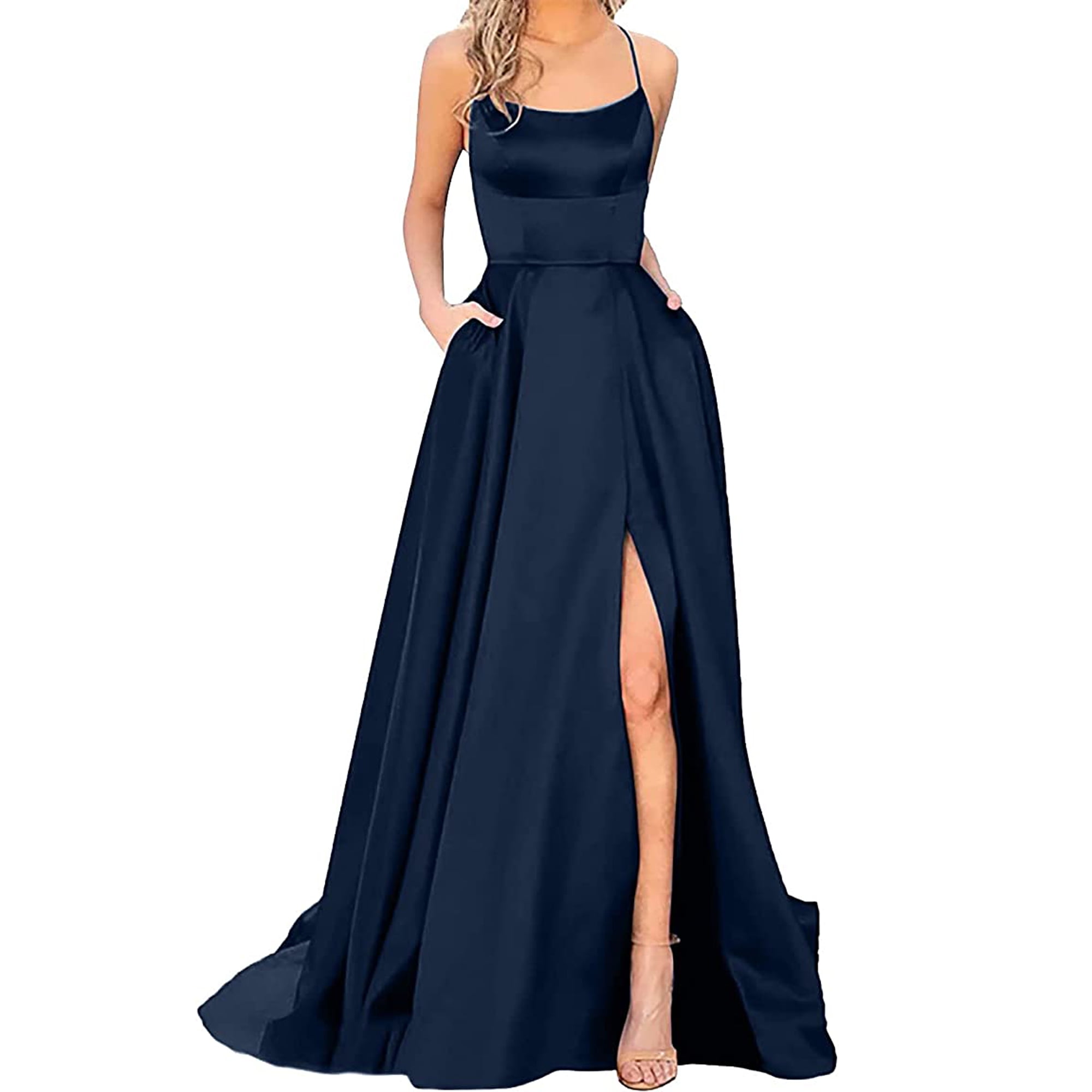 Navy and mint dress online