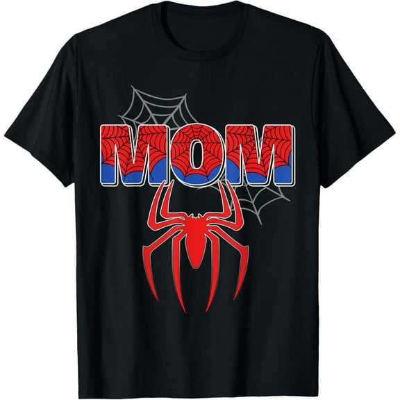 Women Spider Mom Family Birthday Boy Retro Mother'S Gift T-Shirt Unisex S-5XL Hot Trending Shirt, Vintage Birthday Gift