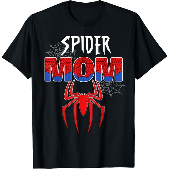Women Spider Mom Mother Gift Matching Family Birthday T-Shirt Unisex S-5XL Hot Trending Shirt, Vintage Birthday Gift