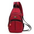 thumbnail image 1 of Women Sport Bags Multifunctional Backpack Shoulder Bags With USB Design, 1 of 10
