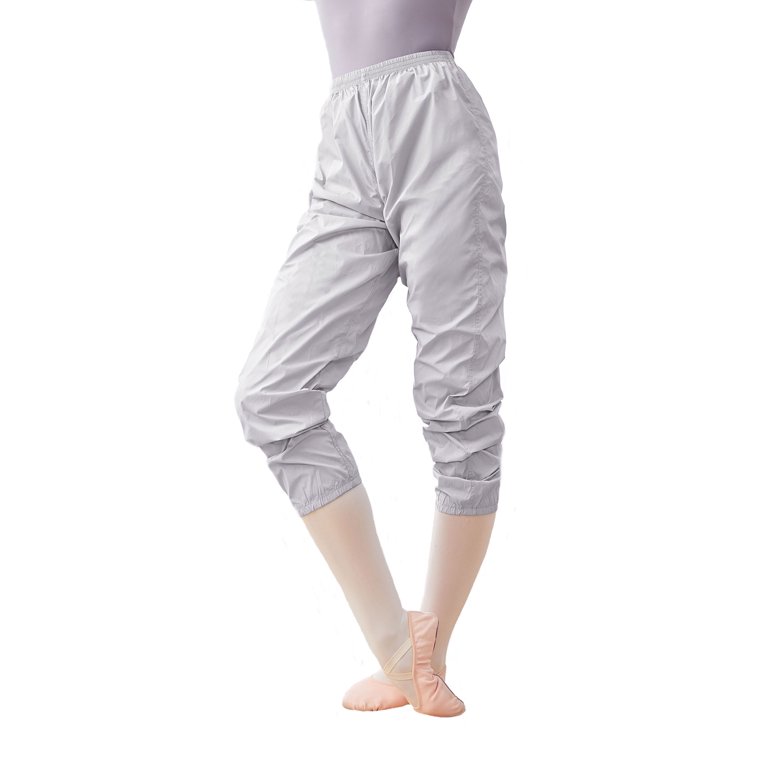 Women Ballet Pants Lightweight Warm up Jogging Dance Ripstop Trousers Girls  Adults