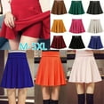 thumbnail image 1 of Women Sport Pleated Mini Skirt Candy Color Skater Tennis Skirt Uniform High Waist Short Skirt Safe for Badminton Cheerleader, 1 of 6