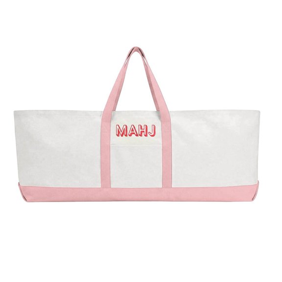 Women Sports Bag, Extra Long Horizontal Summer Beach Tote, Travel Duffel for Game Mat, Yoga Mat, Gym Gear, Lightweight Polyester Shoulder Bag for Workout Swimming Picnic, Easy Care
