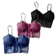 thumbnail image 1 of Women Sports Bra 3PC Set Comfortable Sexy Vest Underwear with Padded Support for Active 3PCS, 1 of 2