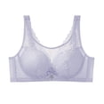 thumbnail image 1 of Women Sports Bra Wireless Bralette for Women Comfort Bra Bralette Lace Tank Top Soft Full Coverage Push up Padded Bralettes, 1 of 5