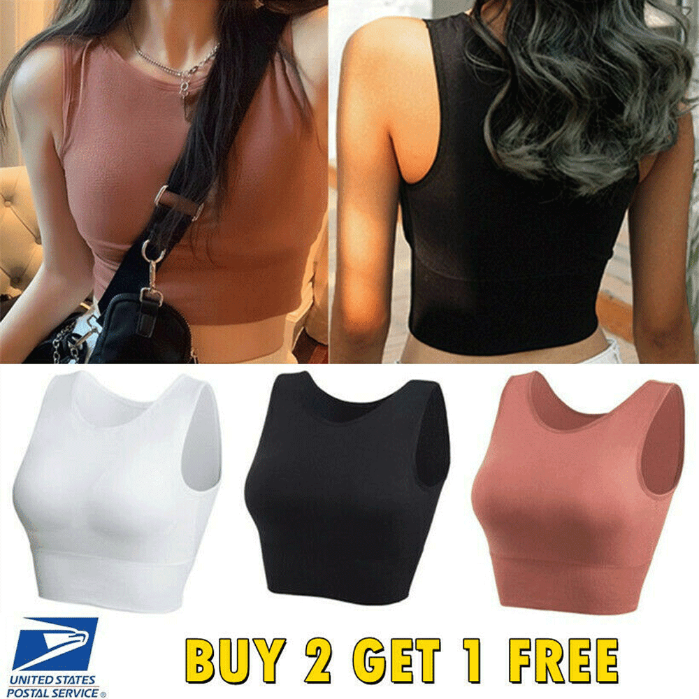  FOCUSSEXY Women's One Shoulder Sports Bra Removable Pads One  Strap Sleeveless Crop Top Wirefree Sexy Cute Medium Support Black :  Clothing, Shoes & Jewelry