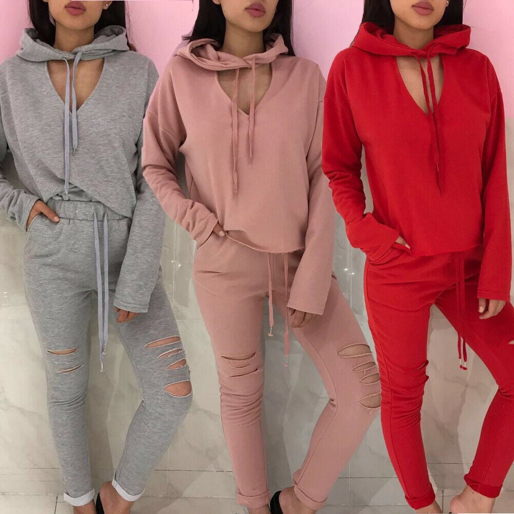 Ripped on sale tracksuit womens