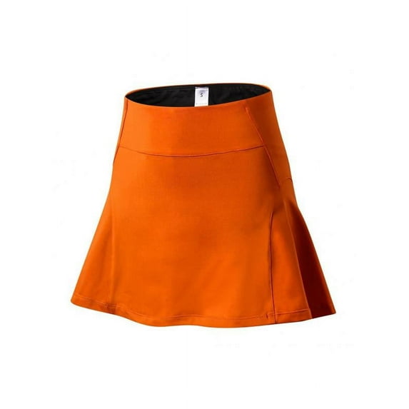 Women Sports Skirt Pants Yoga Fitness Tennis Skirt Lined With Anti-light Running Skirt