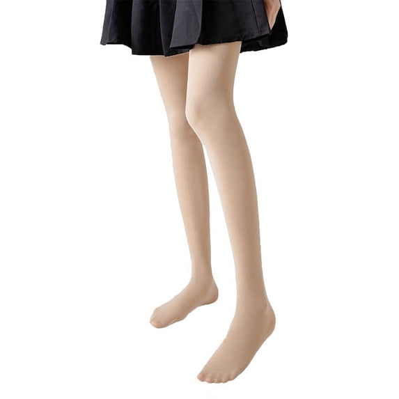 Women Spring 120D Opaque Pantyhose Simple Solid Color Control Top High Elastic Shaping Tights Seamless Stockings Legging