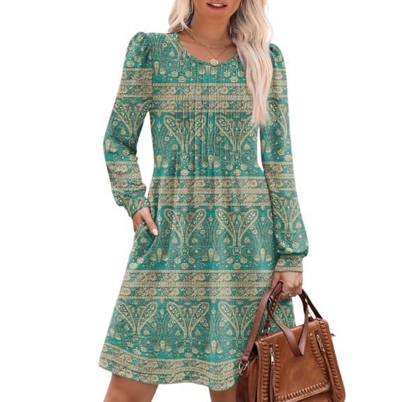 Women Spring Elegant Dress Shirt Long Styles Loose A-Shaped Dress Party Streetwear Femme Designer Party Dresses Vintage Vestidos Mint Green M