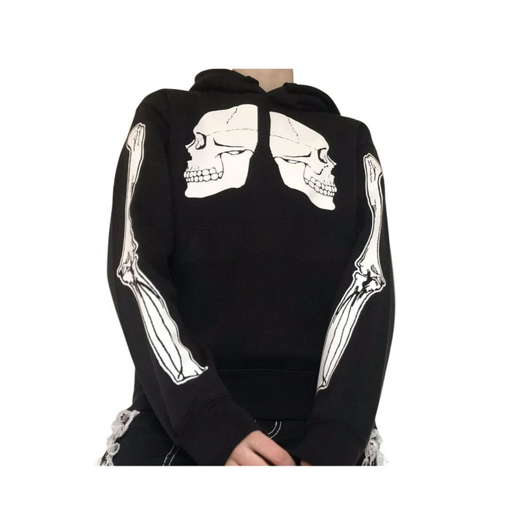 Open bust outlet sweatshirt