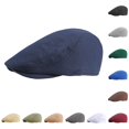 thumbnail image 1 of Women Spring and Autumn British Solid Color Knitted Plain Cap French Chef Hat One Size, 1 of 5