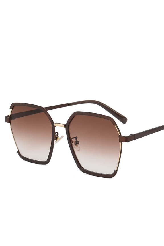 Women Square Sunglasses for Men Oversized White Tea Original Brand Design Sun Glasses Female Shades Travel Sunshade Gafas De Sol