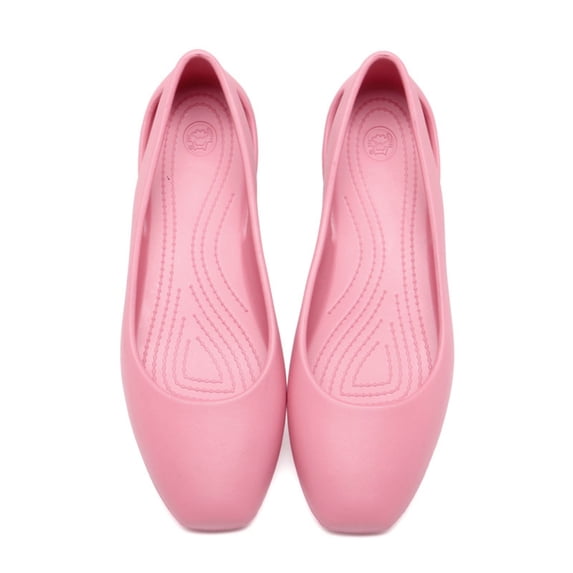 Women Square Toe Ballet Flats Slip On Casual Comfort Soft Sole Work Dress Shoes