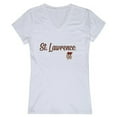 thumbnail image 1 of Women St. Lawrence University Script T-Shirt, White - 2XL, 1 of 1