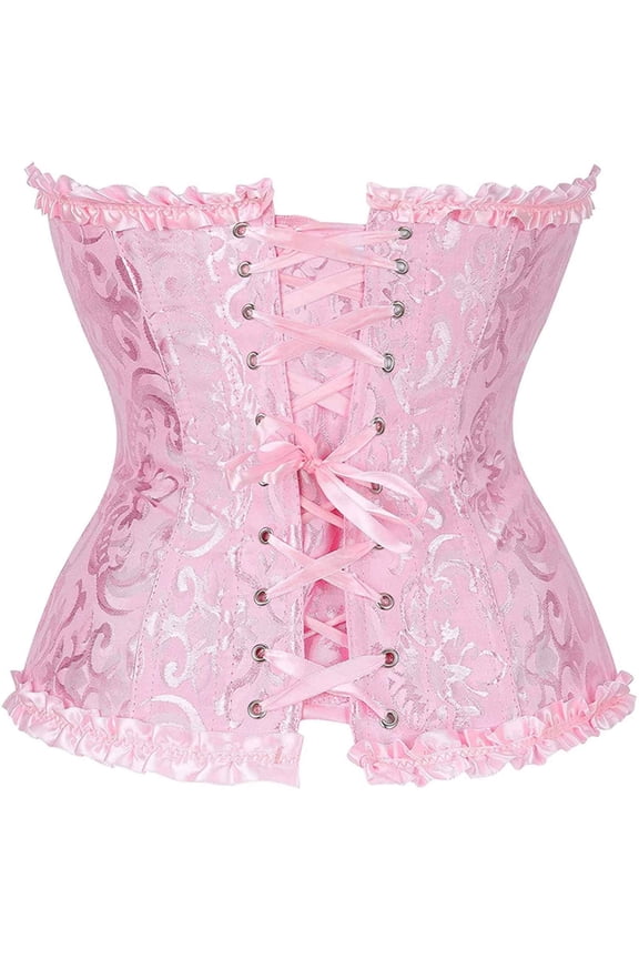 Women Steampunk Corsets Bustier Top Y2K Vintage Black Lace up Corset Tops Bodyshaper Plus Size Bodice for Cosplay Costumes