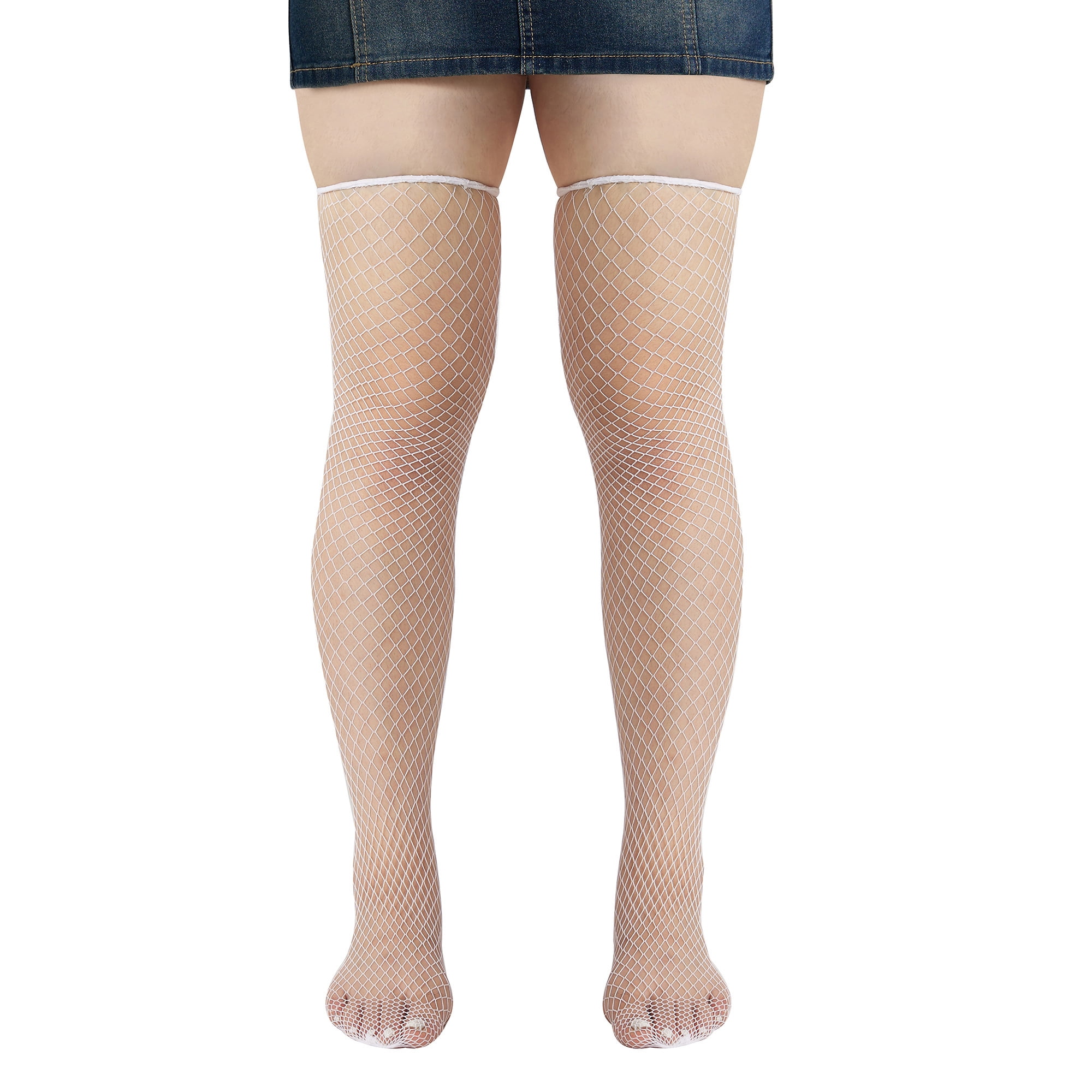 Women Stockings Glow In The Dark Sheer Fishnet Tights High Waist Pantyhose Knee High Socks Walmart