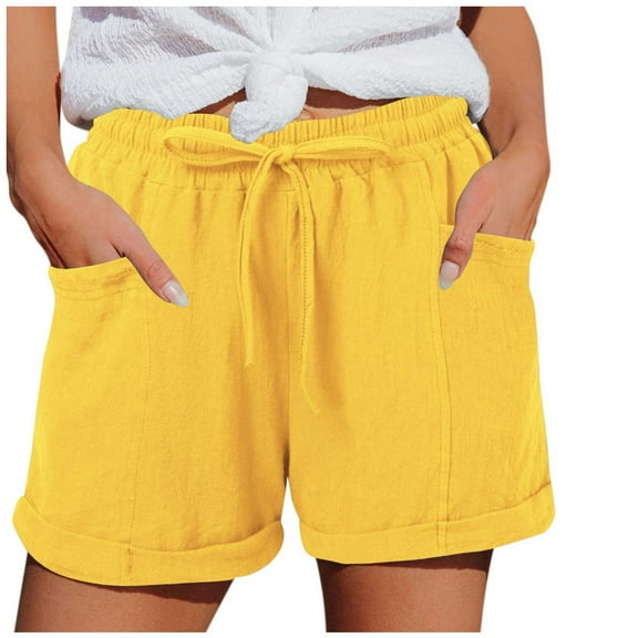 Women Straight Leg Casual Pants High Waist Sports Polyester Beach Exercise