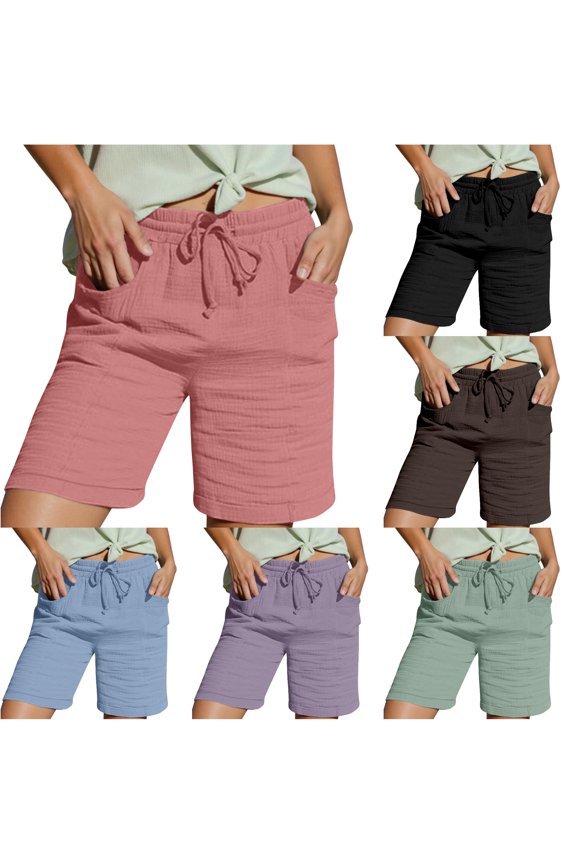 Women Straight Leg Casual Pants High Waisted Clean Line Trousers Comfortable Fit for Travel Everyday Wear