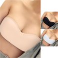 thumbnail image 1 of Women Strapless Bandeau Bra WireâFree Thin Summer Antiâ Padded PushâUp Invisible TubeâTop Bralette, 1 of 9