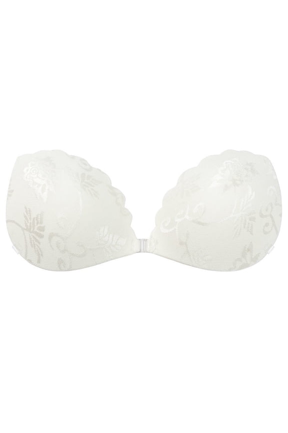 Women Strapless Bra Lift Push Up Sightless Bra Self Adhesive Bra