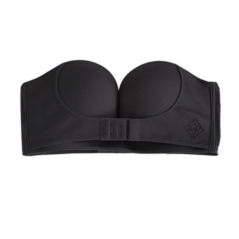 NEW Sexy Sports Bra Strapless Front Buckle Lift Bra Push Up for