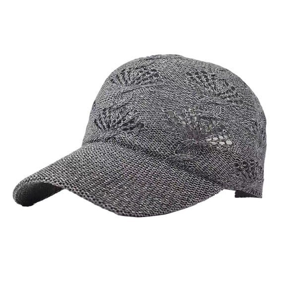 Women Straw Baseball Cap Trucker Hats Adjustable Breathable Sun Visor Caps Summer UV Protection Outdoor Travel Fishing Hiking Lightweight Cool Sun Hat Quick Dry Fashion Cap 2026, Grey